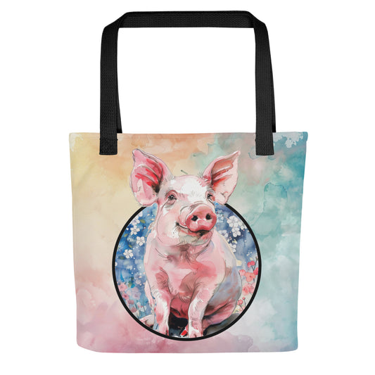 Farmlife Piggy Tote Bag