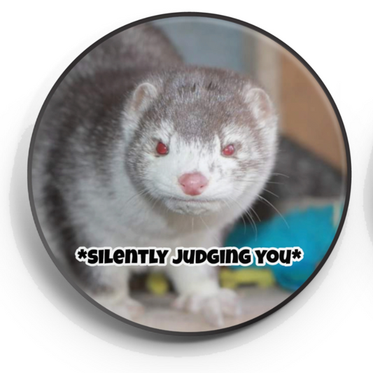 Button Pin- Frosty Judgement