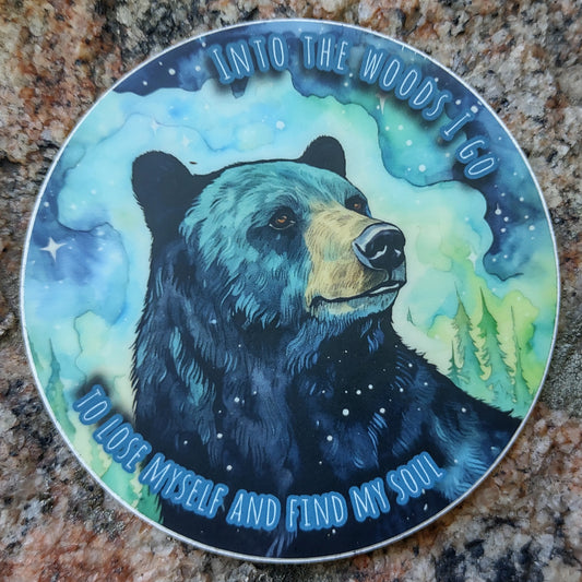 Sticker: Into the woods I go!