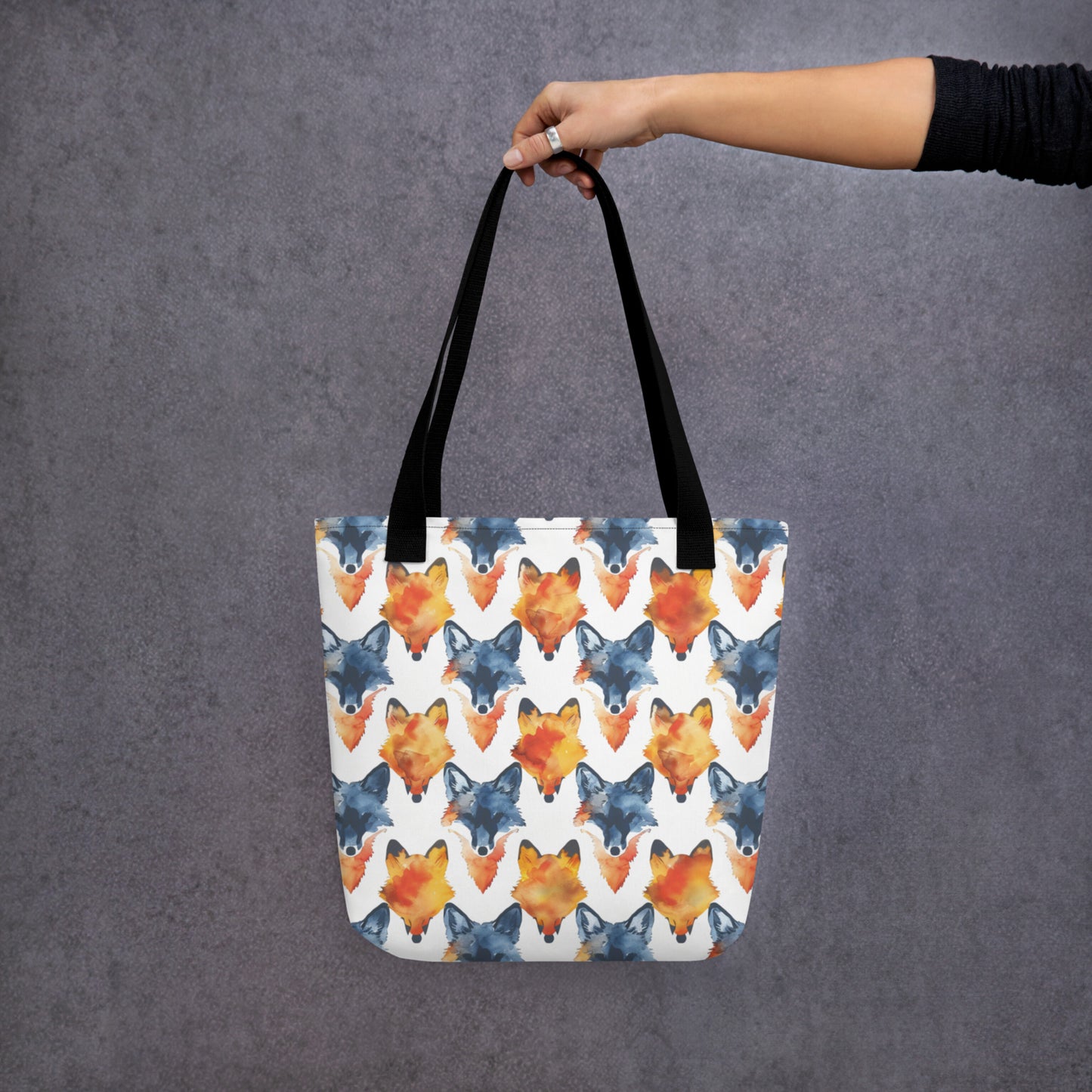 Foxes Tote Bag