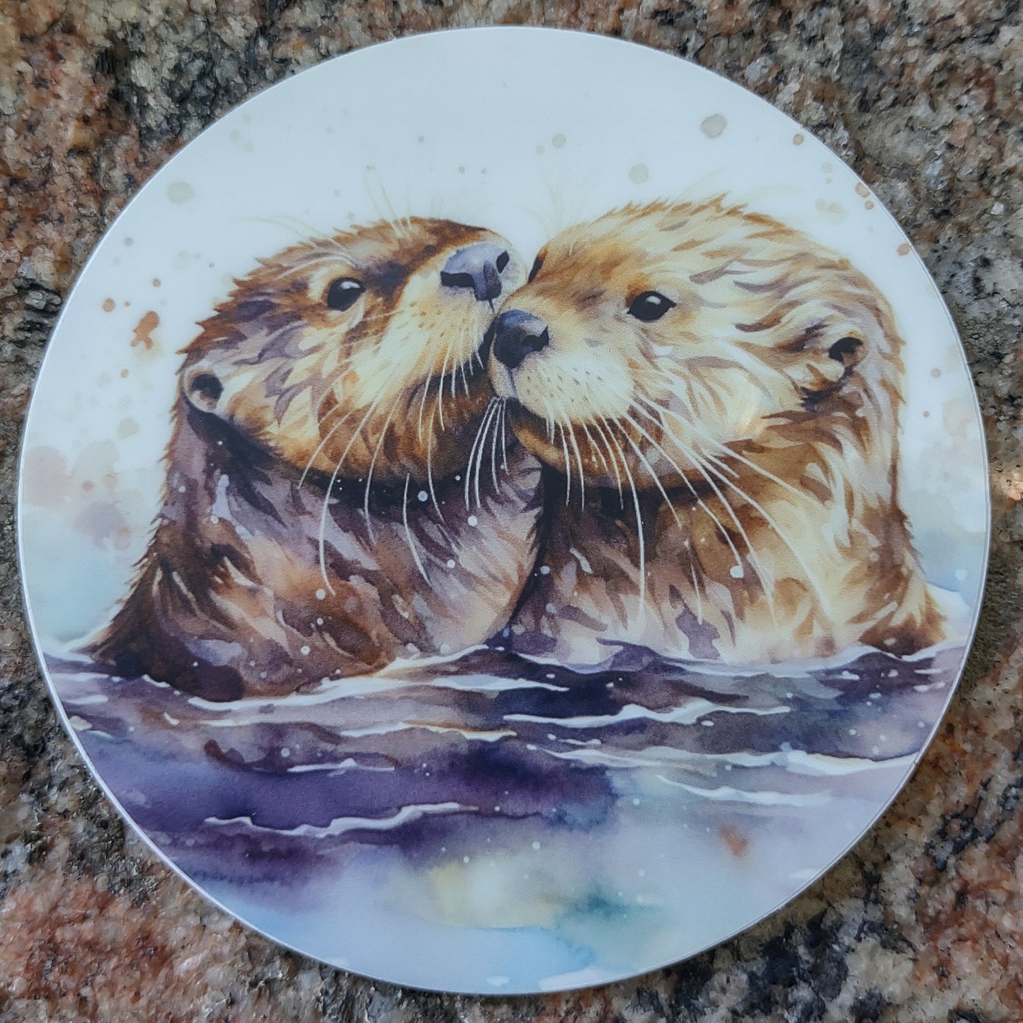 Limited Edition Sticker: Otters