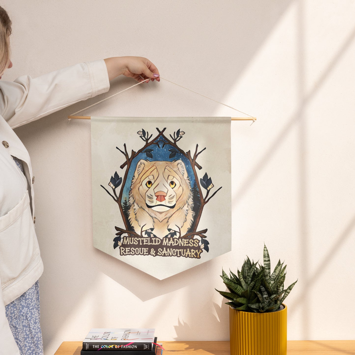 Mustelid Madness Pennant banner