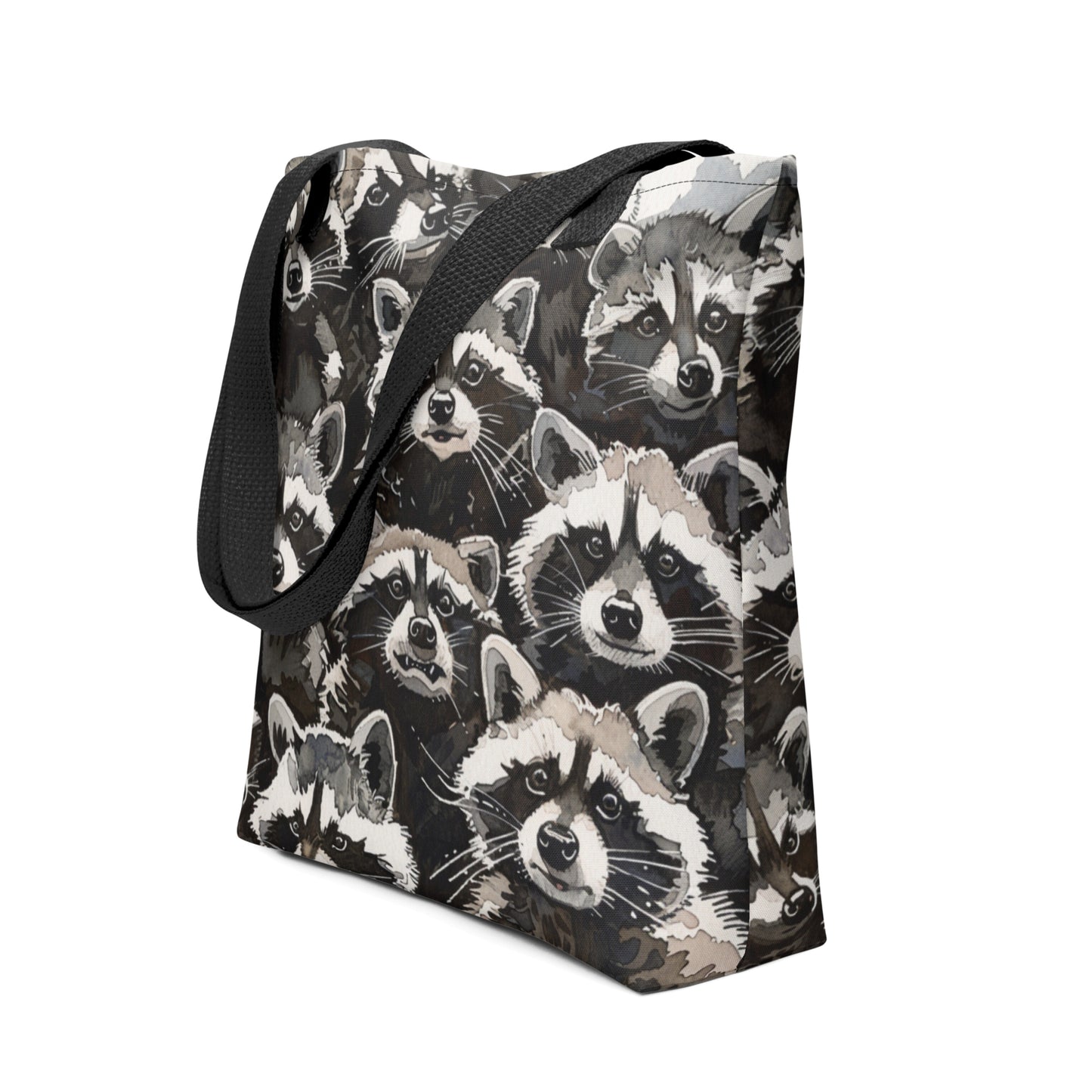 Raccoon Invasion Tote Bag