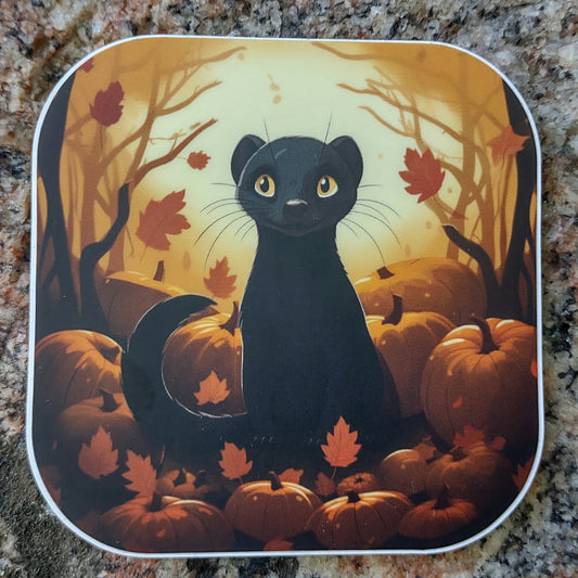 Limited Edition Sticker: Smaug the Mink, October