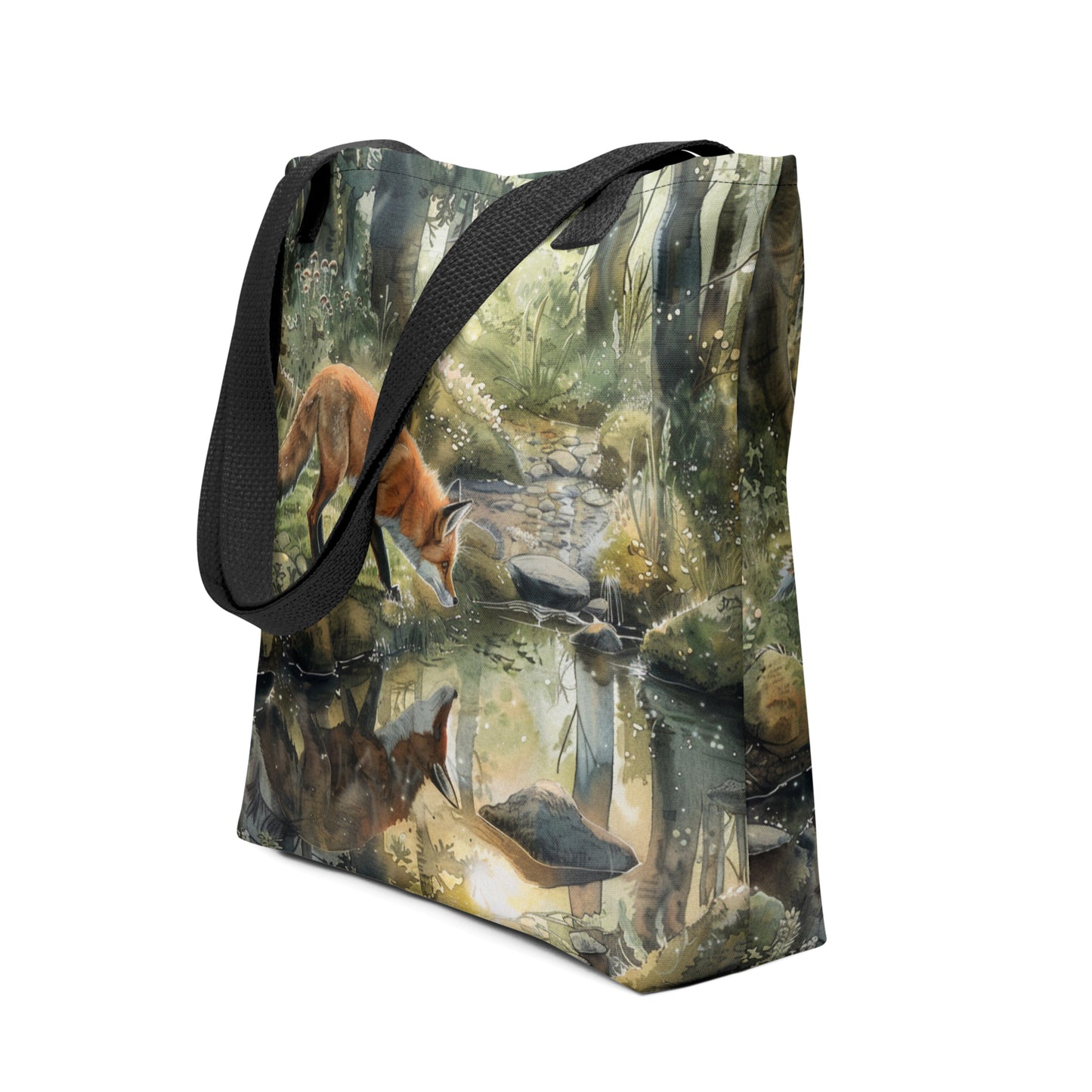 Fox Reflections Tote Bag