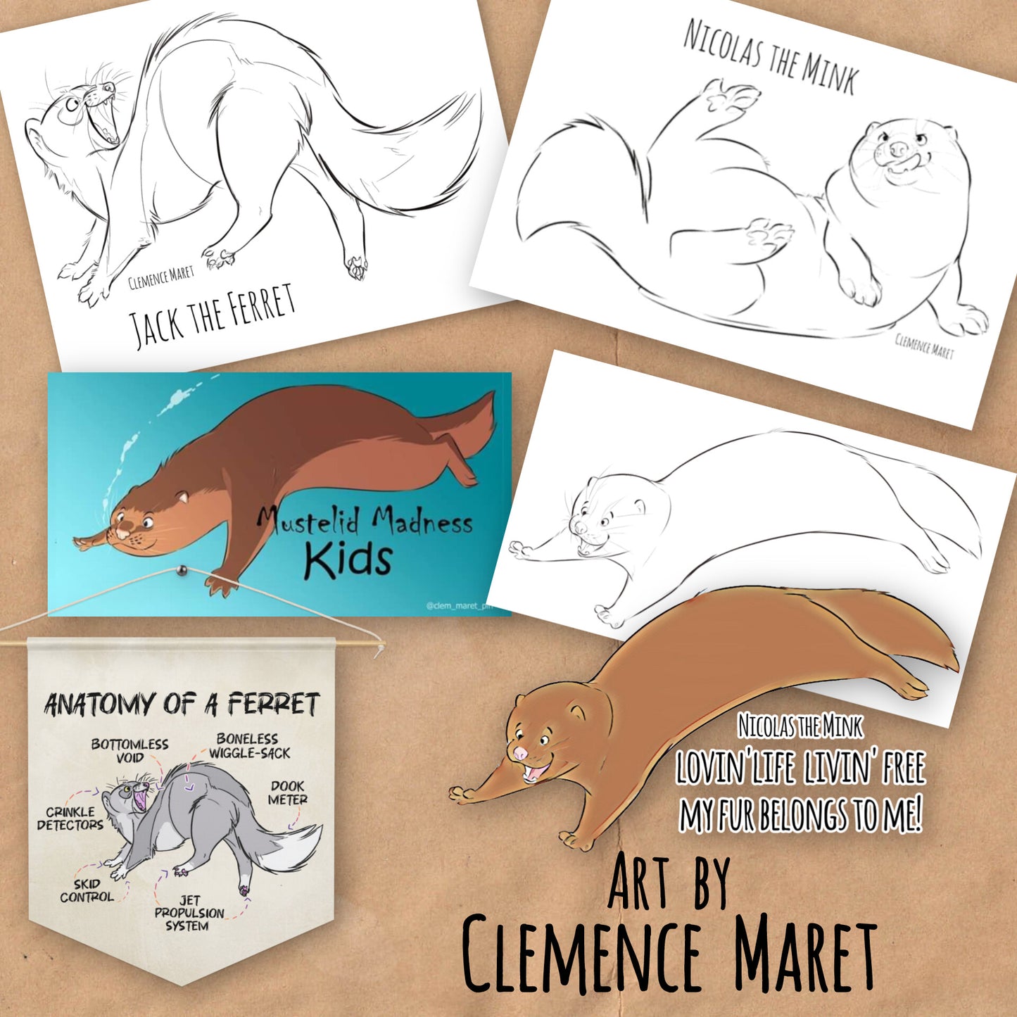 Artist Profile: Clemence Maret 🦦