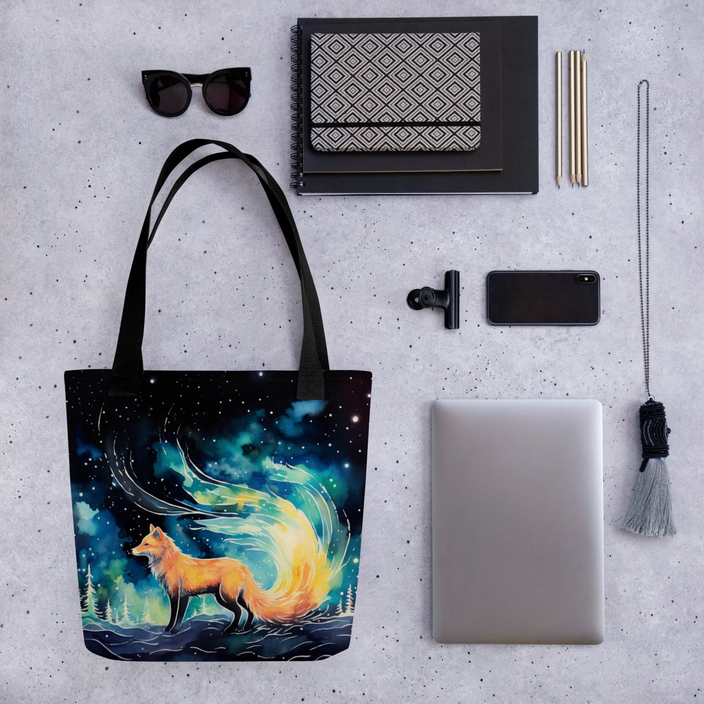 Northern Lights Tote Bag