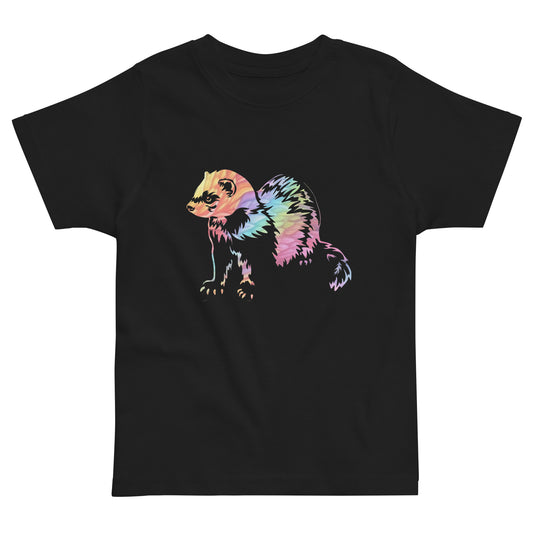 Rainbow Ferret Toddler Tee