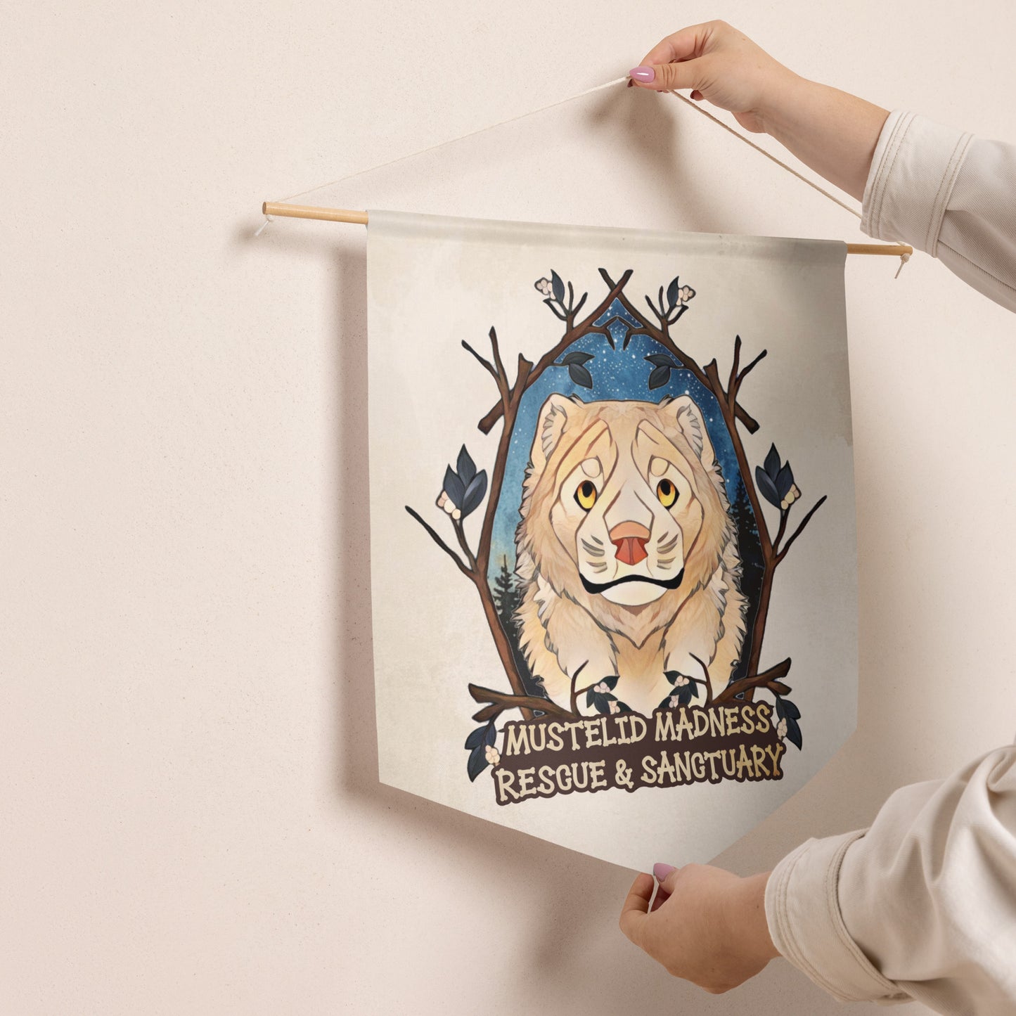 Mustelid Madness Pennant banner