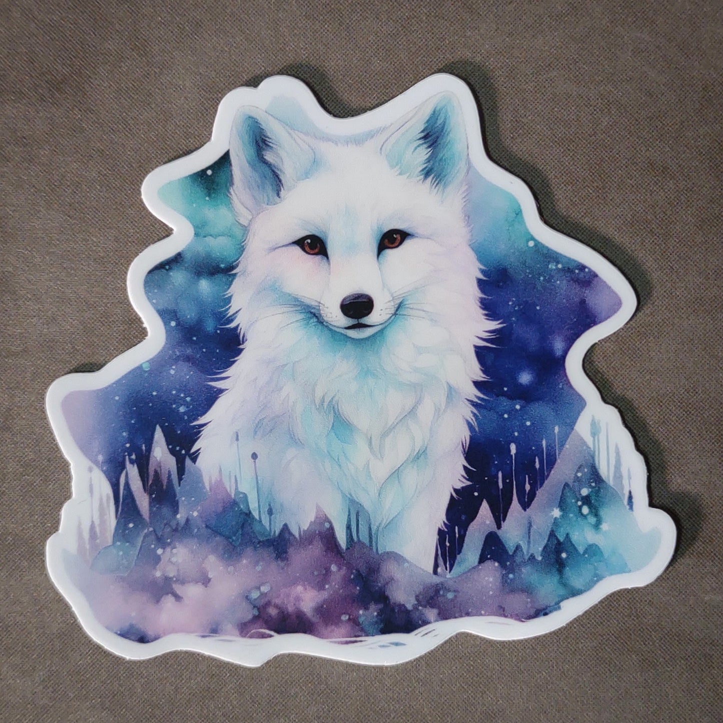 Sticker: Arctic Fox