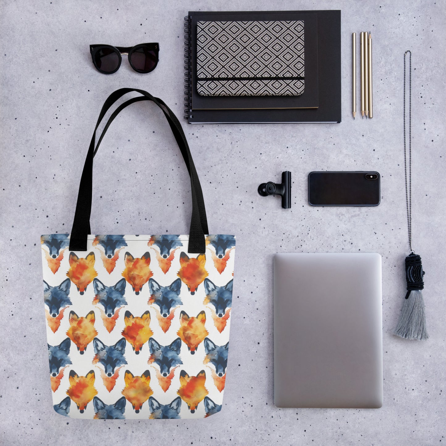 Foxes Tote Bag