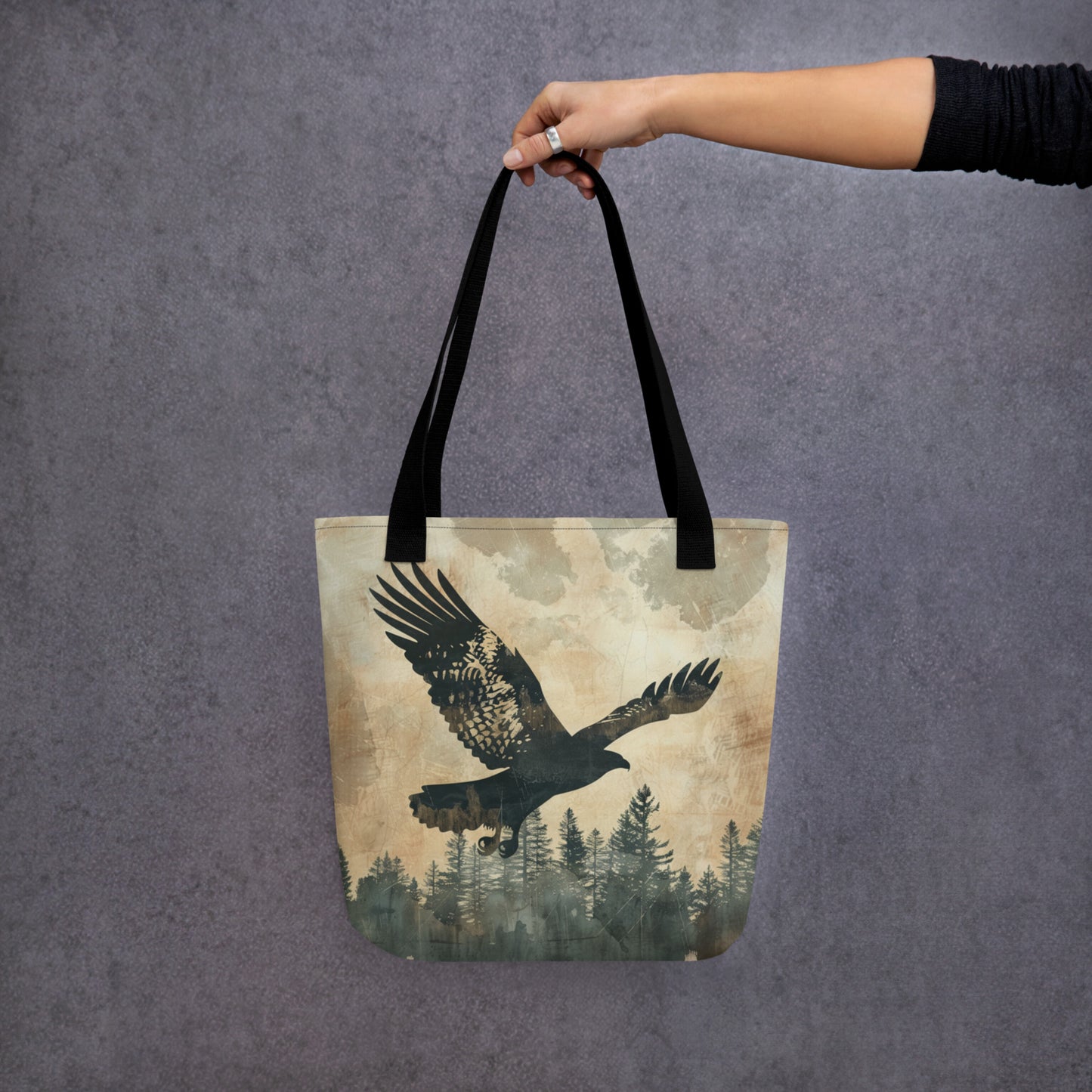 Soaring Hawk Tote Bag