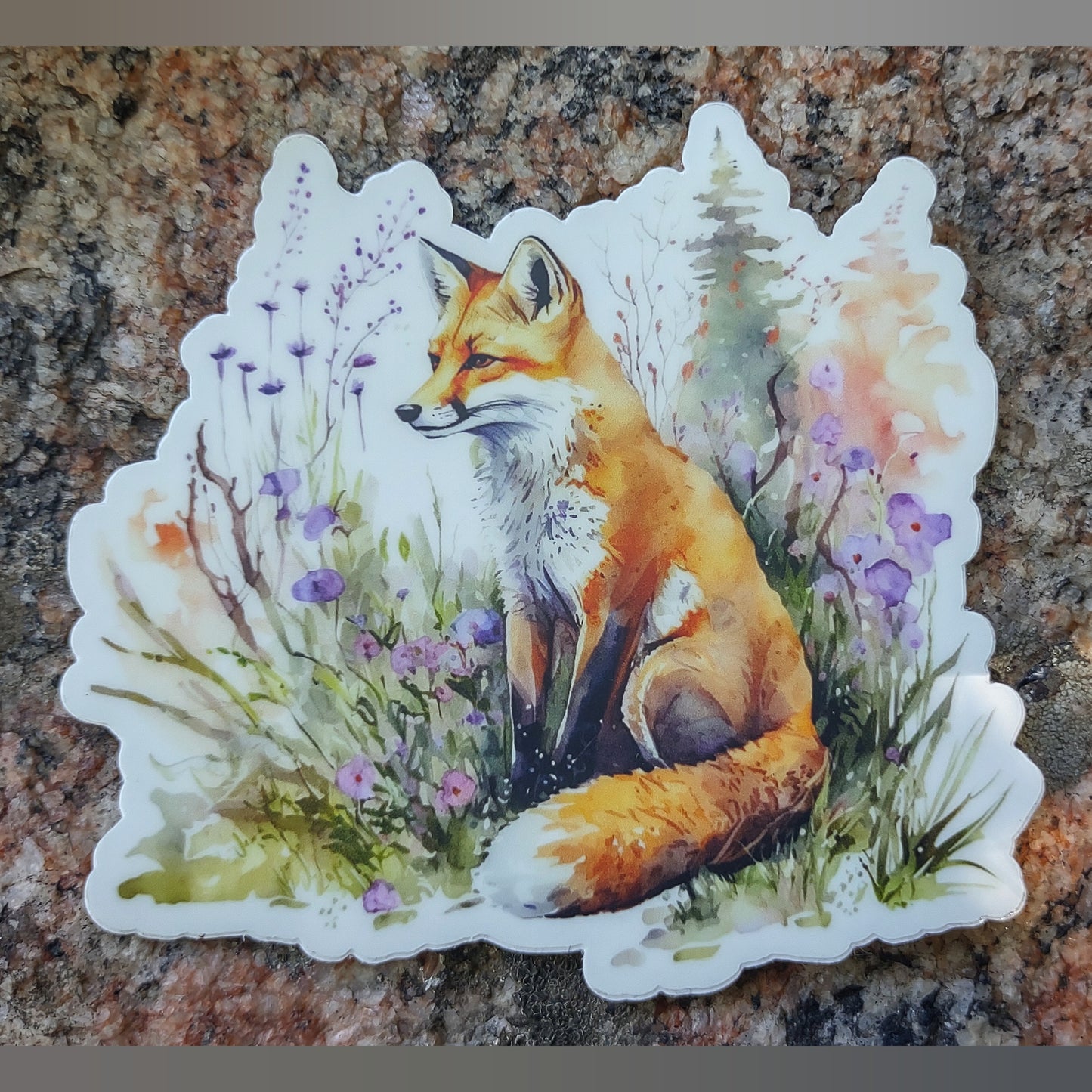 Limited Edition Sticker: Spring Fox