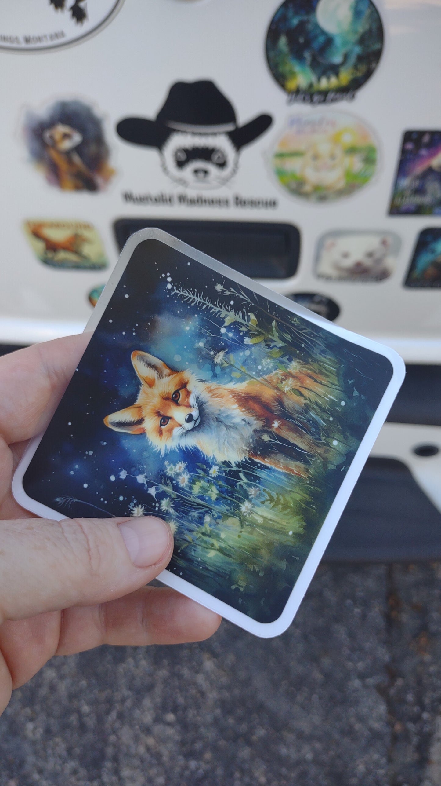 Sticker: Starlight Fox