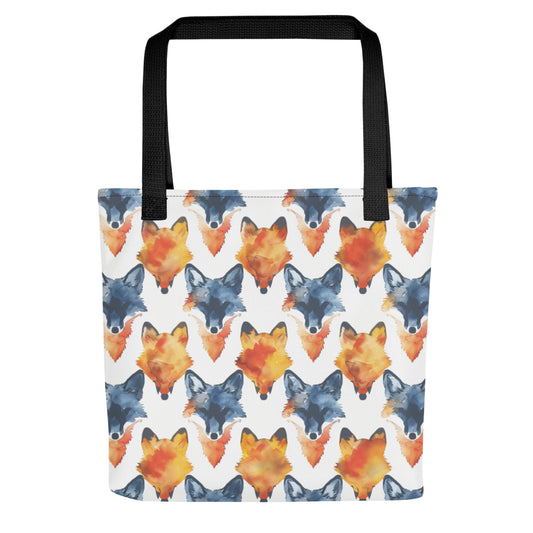 Foxes Tote Bag