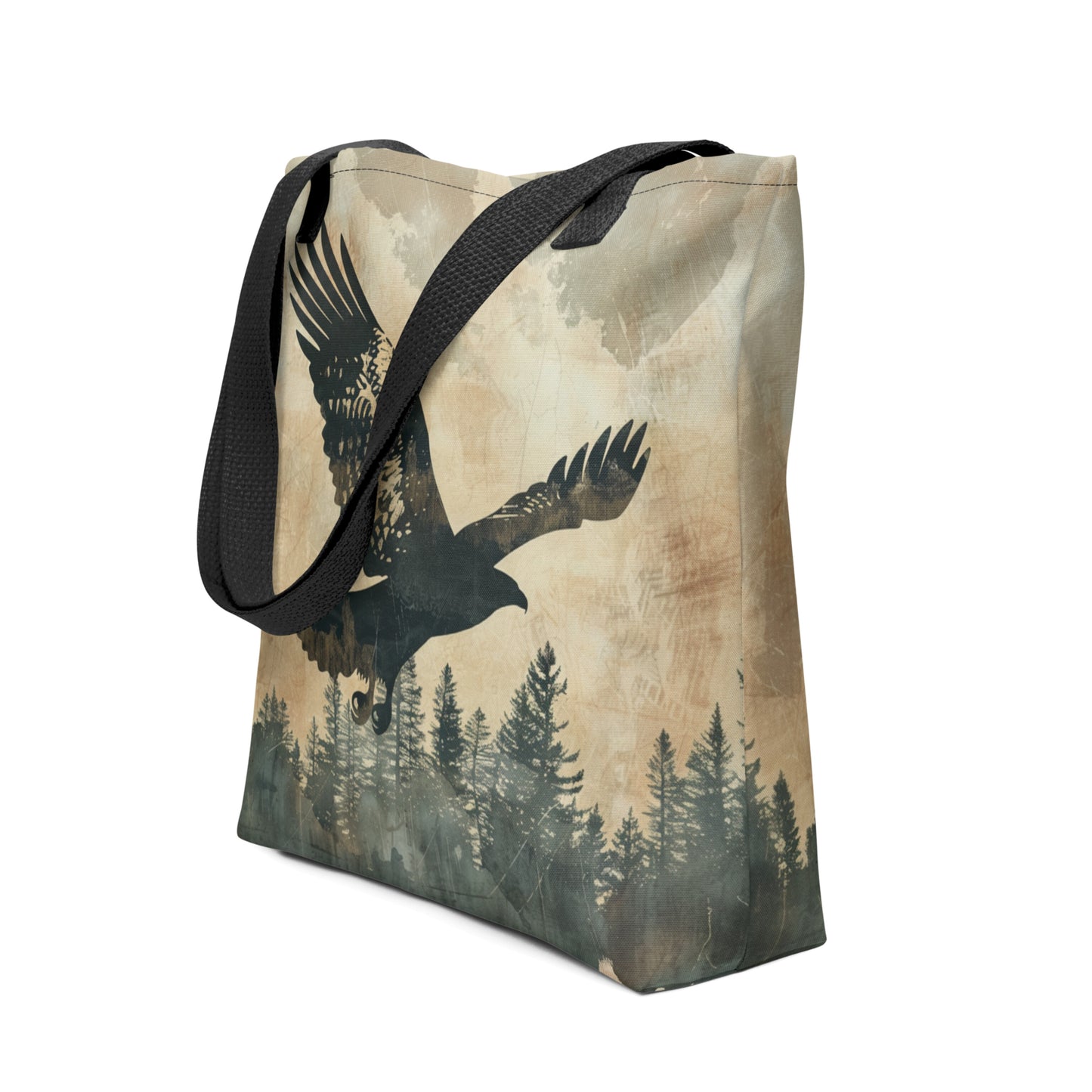 Soaring Hawk Tote Bag