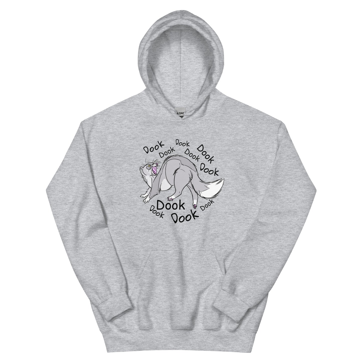 Unisex Hoodie, ferret hoodie, ferrets dooking